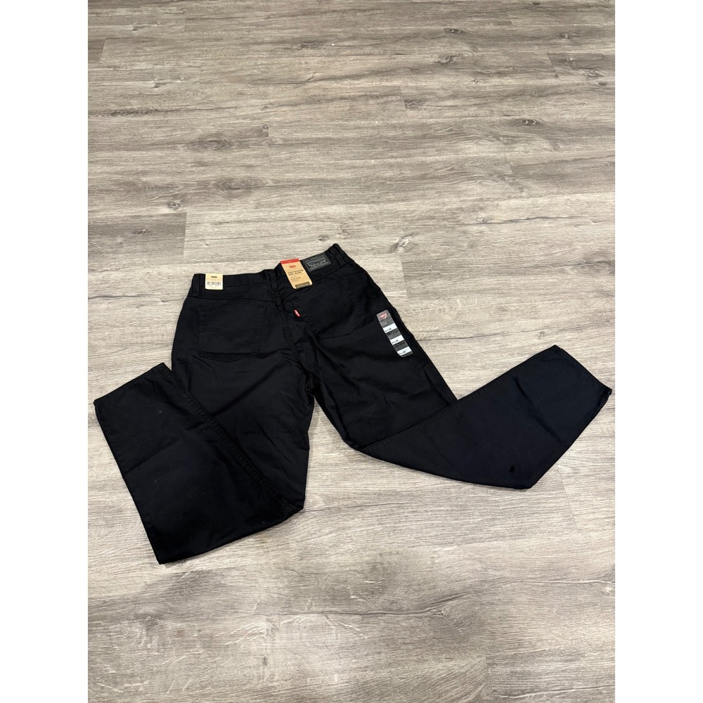 Levis jeans women 32x30 High-Waisted Mom Black Tapered NWT A3506-1821